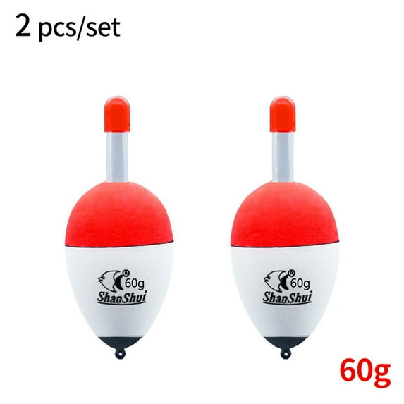 EVA Luminous Float 15g/20g/25g/40g/60g Sea Fishing Float 10g/30g/50g Carp Bighead Foam Vertical Buoy Fishing Tackle Accessories