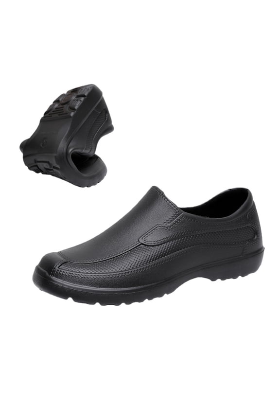 EVA Non Slip Waterproof Slippers, Lightweight Durable Kitchen & Work House Shoes