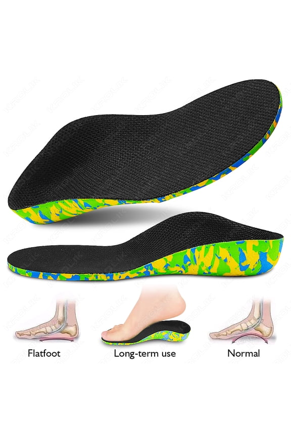EVA Orthopedic Insoles for Kids Children Flat Foot Arch Support Correction Foot Care Sport Shoes Soles Pads Orthotics Insoles