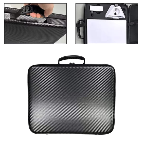 EVA Portable Starlink Mini Case, Waterproof Hard Travel Case for Starlink Mini, Precision Cut Foam Protects, Mini Dish Kit Bracket Pipe Adapter Storage Box Replacement Bag for Starlink Mini