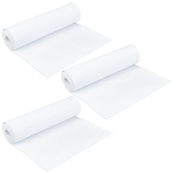 EVA Puffy Foam Roll Rectangle White 1500x350x4mm