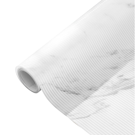 EVA Shelf Liner Non-Adhesive 11.8x118 Inch, Oil-Proof Waterproof Drawer Mat for Kitchen Cabinet Refrigerator Pantry, Easy Cut(B)