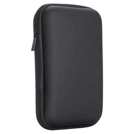EVA Shockproof 3.5 inch Hard Drive Carrying Case Pouch Bag 3.5" Organizer Portable External HDD Power Bank Cable Accessories Hand Carry Travel Case Protect Bag