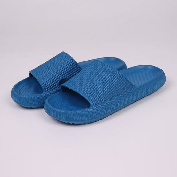 EVA Shower Slippers, Cute Cartoon Slides for Women Men, Indoor Outdoor