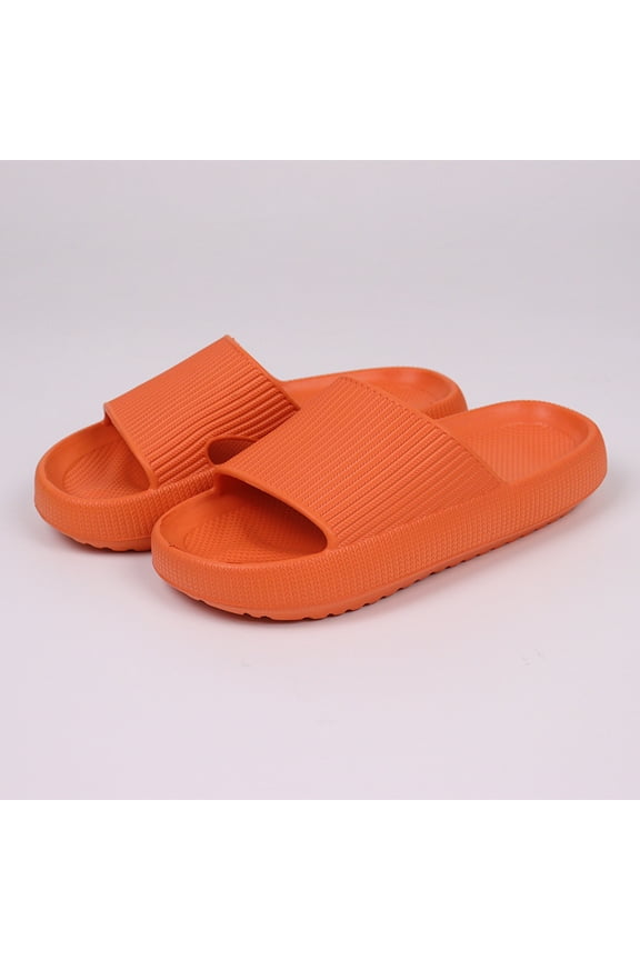 EVA Shower Slippers, Cute Cartoon Slides for Women Men, Indoor Outdoor