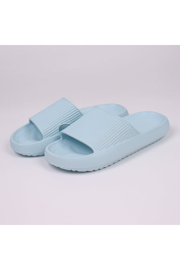 EVA Shower Slippers, Cute Cartoon Slides for Women Men, Indoor Outdoor