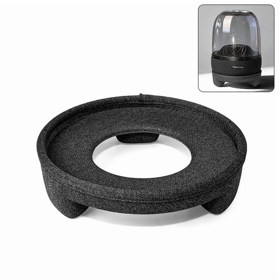 EVA Speaker Stand for Harman Kardon Aura Studio 3/4/5 & SoundSticks 4/5 – Desktop Isolation Pad, Anti-Vibration Angle Riser, Thickened Shock-Absorbing Base