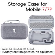 EVA Storage Bag For DJI Osmo Mobile 7P/7 Gimbal Stabilizer Anti-Pressure Anti-Shock Protective Carrying Case Portable Hard Protection Pouch Bag