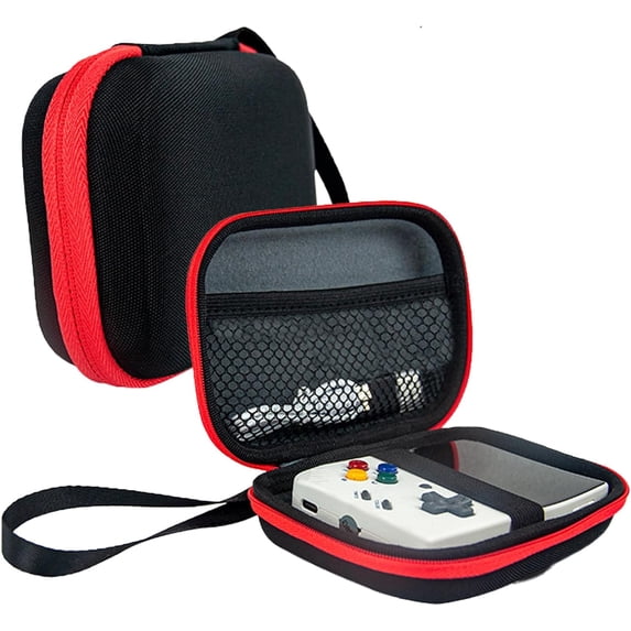 EVA Storage Bag Shockproof Carrying Case With Lanyard for Miyoo Mini Plus/RG35XX