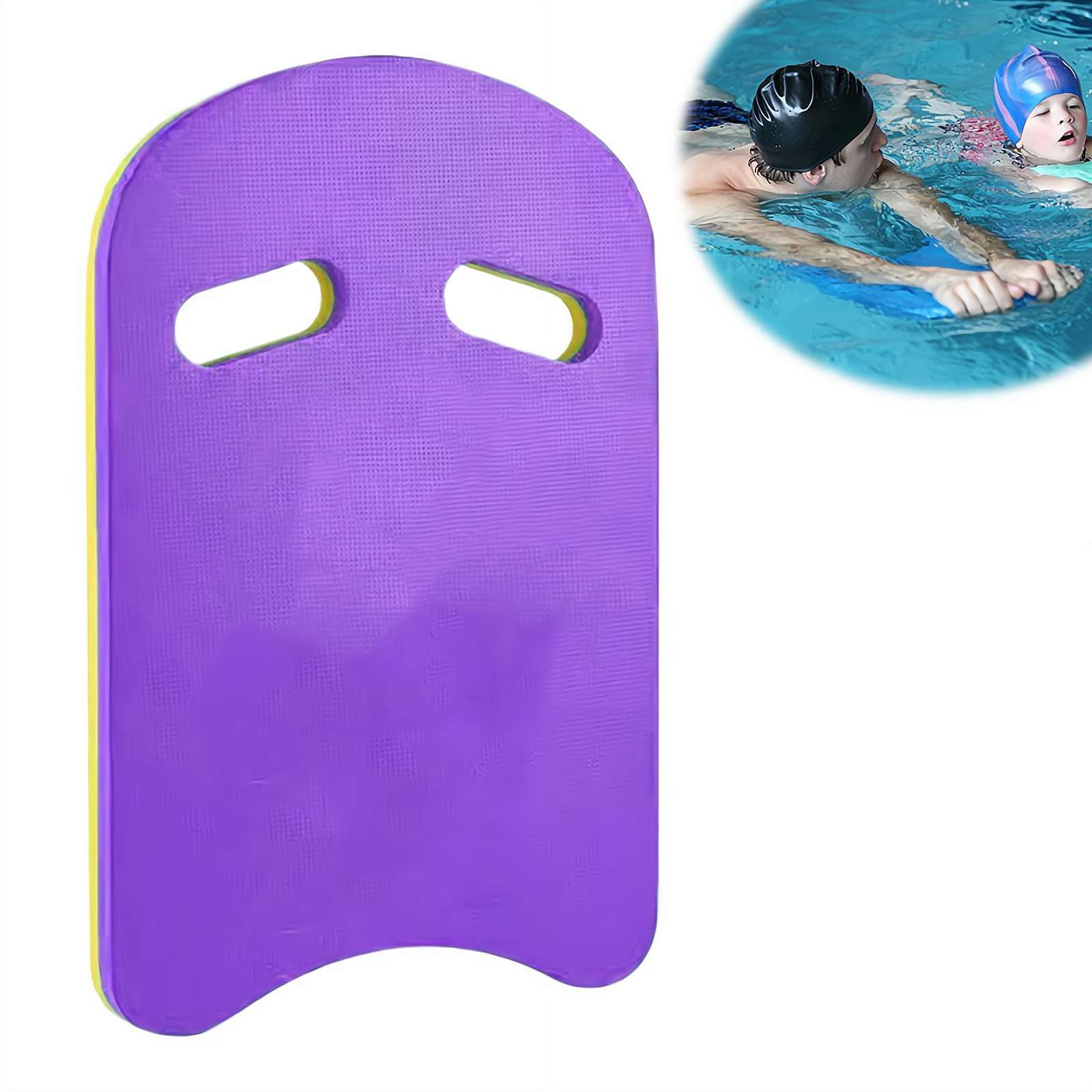 EVA Swimming Kickboard Training Aid, U-Shape Float Board with Dual Grip ...