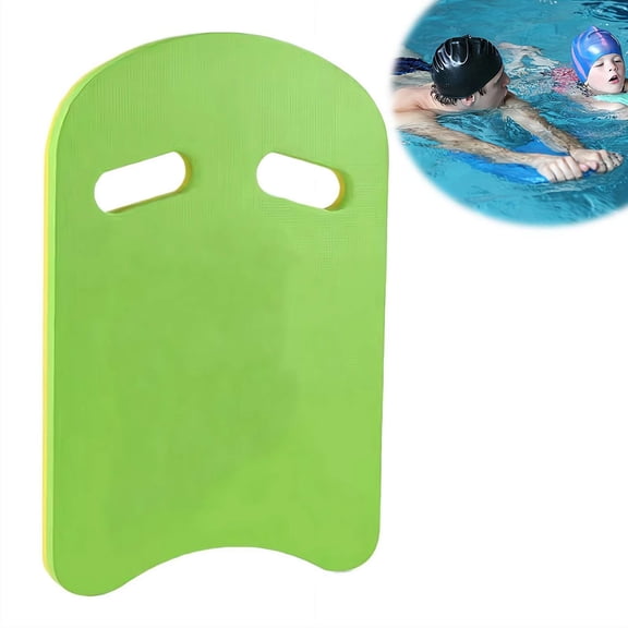 EVA Swimming Kickboard Training Aid, U-Shape Float Board with Dual Grip Holes, 17.3x11.4 inch Buoyancy Board for Kids Adults, Pool Swim Trainer for Beginners & Practice