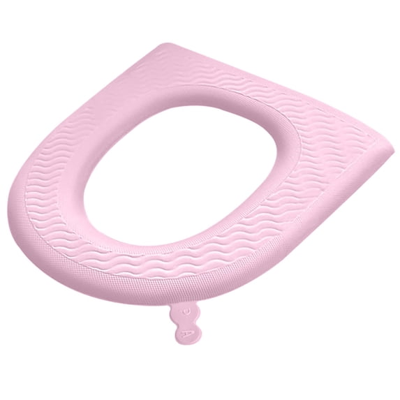 EVA Thick Foam Toilet Seat Cushion with Non-Slip Suction Pads, Wipeable Washable Portable Hygienic Toilet Seat Cover for Bathroom