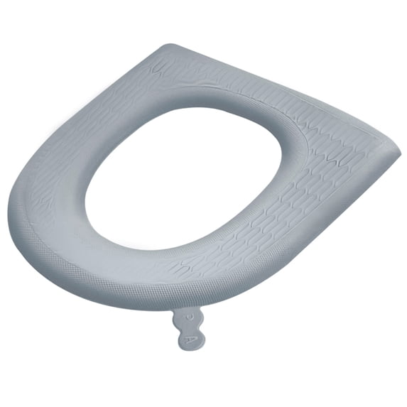 EVA Thick Foam Toilet Seat Cushion with Non-Slip Suction Pads, Wipeable Washable Portable Hygienic Toilet Seat Cover for Bathroom