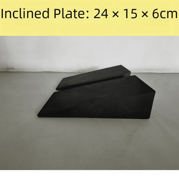 EVA yoga inclined board auxiliary exercise essential comfortable and durable black