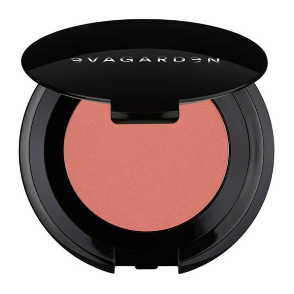 EVAGARDEN Fusion Blush - Easily Blendable Texture - Enhances Your Makeup Finish - Soft Focus Effect Visibly Reduces Fine Lines - Highlights Cheekbone and Sculpts Face - 347 Brandy - 0.16 oz