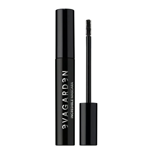 EVAGARDEN Incredible Mascara - Mini Brush Ensures Adequate Product Release on Extreme Hair Angles - Amazing Volume Effect from First Stroke - Coats Lashes for Durable, Bold Eye Appearance - 0.3 oz