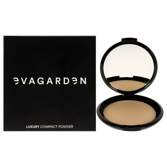 Evagarden Luxury Compact Powder - 884 Soft Pink , 0.35 oz Powder