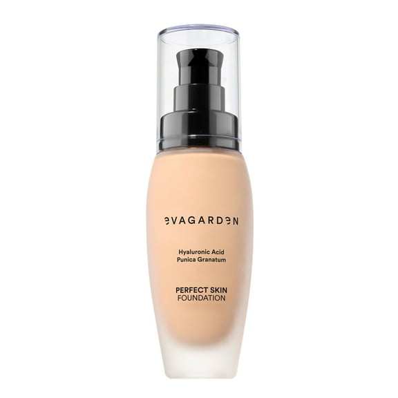 EVAGARDEN Perfect Skin Foundation - Soft Texture Ensures Excellent Coverage and Natural Finish - Visibly Reduces Signs of Aging - Smooth and Moisturizes Your Epidermis - 234 Tender Peach - 1.01 oz