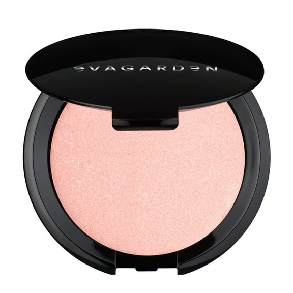 EVAGARDEN Superpearly Illuminant Powder - High Concentration of Pearls Gives Brightness to Your Skin - Melts Pleasantly and Hydrates - Emphasizes Facial Features - 918 Moon - 0.35 oz Highlighter