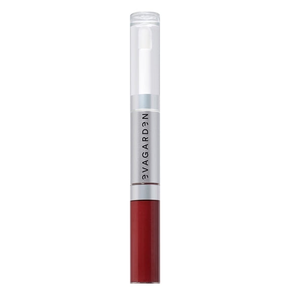EVAGARDEN Ultra Lasting Lipstick - With Moisturizing Gloss - Long Wear, Perfect Adherence and Color Diffusion - Fast Drying and No-Transfer Effect - Non-Sticky Finish - 717 Crimson Red - 0.13 oz