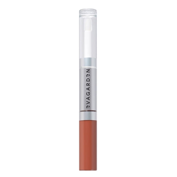 EVAGARDEN Ultra Lasting Lipstick - With Moisturizing Gloss - Long Wear, Perfect Adherence and Color Diffusion - Fast Drying and No-Transfer Effect - Non-Sticky Finish - 711 Dark Nude - 0.13 oz