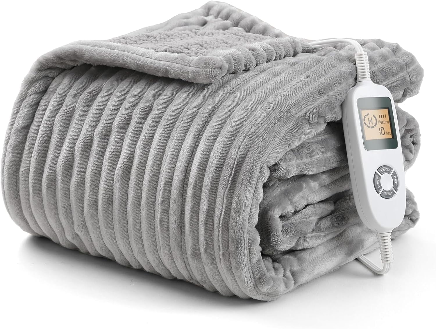 EVAJOY Electric Heated Throw Blanket 50in x 60in Fast Heating