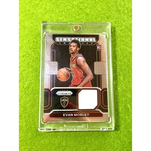 EVAN MOBLEY PRIZM JERSEY ROOKIE CARD CAVALIERS 2021 Panini Prizm Evan Mobley RC