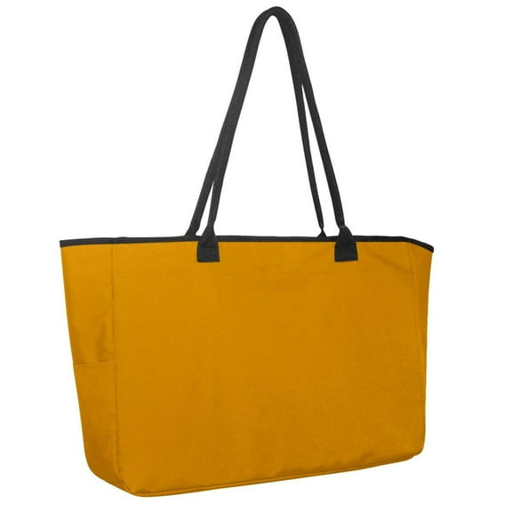 EVANLinism Tote Bag for Women Large Canvas Shoulder Waterproof-Orange Yellow