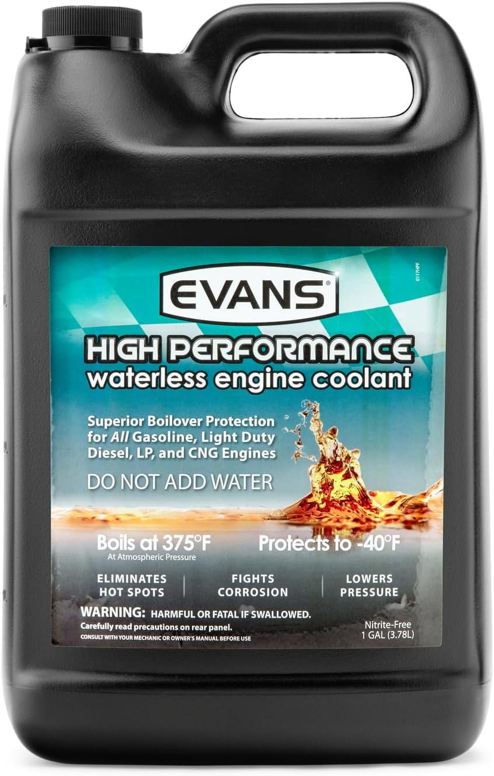 EVANS Cooling Systems EC53001 High Performance Waterless Engine Coolant, 128 fl. oz.