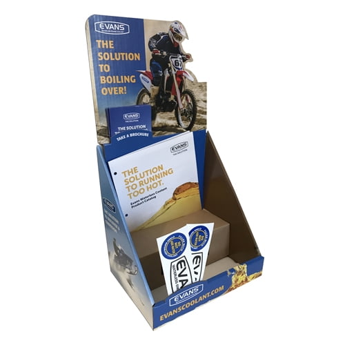 Automatic Distributors Counter Disp With 4 Bottles Evans Racing 4 Bottle Counter Display 2 Prep 2 Powersports