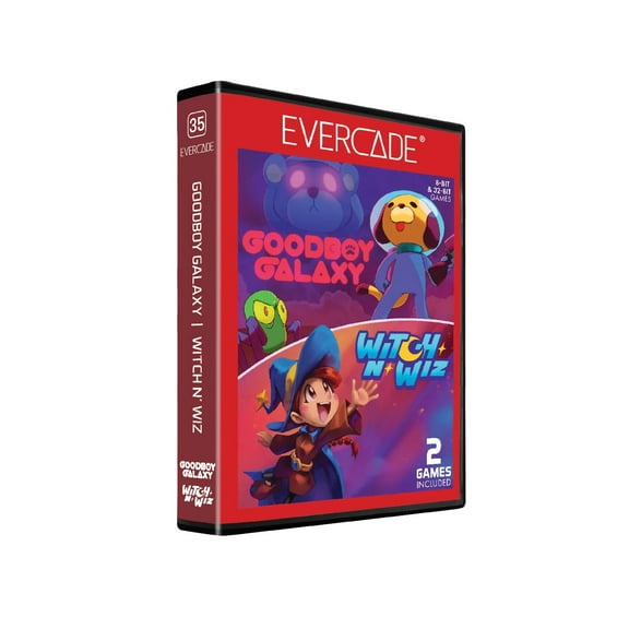 EVC - EVERCADE GOODBOY GALAXY / WITCH N WIZ