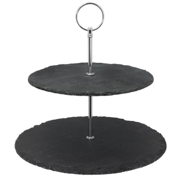 EVCO Slate 2 Tier Stand with Handle