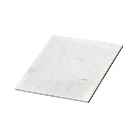 EVCO Taj Creamy White Marble 12 in. Square Board