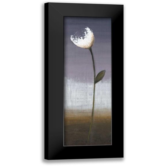 EVE 7x14 Black Modern Framed Museum Art Print Titled - Charming I