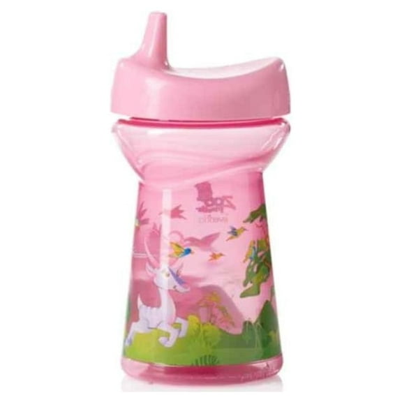 Evenflo Zoo Friends Triple Flo Sippy Tumbler - 10 Ounce - Pink