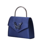 EVENING HANDBAG, CLASSY BAG NAVY