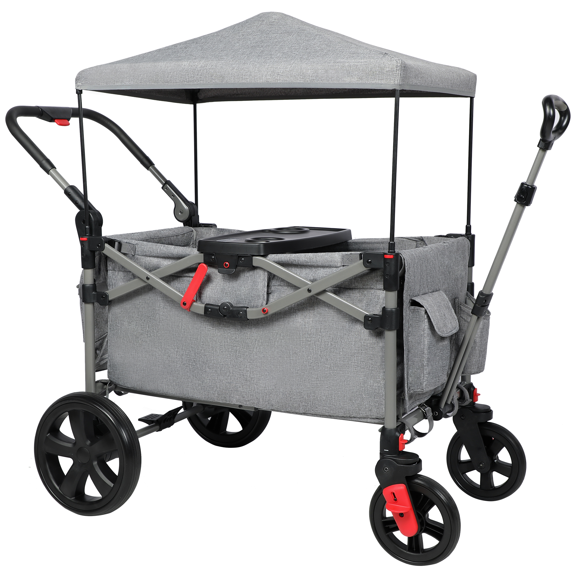 Jeep Wrangler Deluxe 4 Seater Stroller Wagon by Delta Children