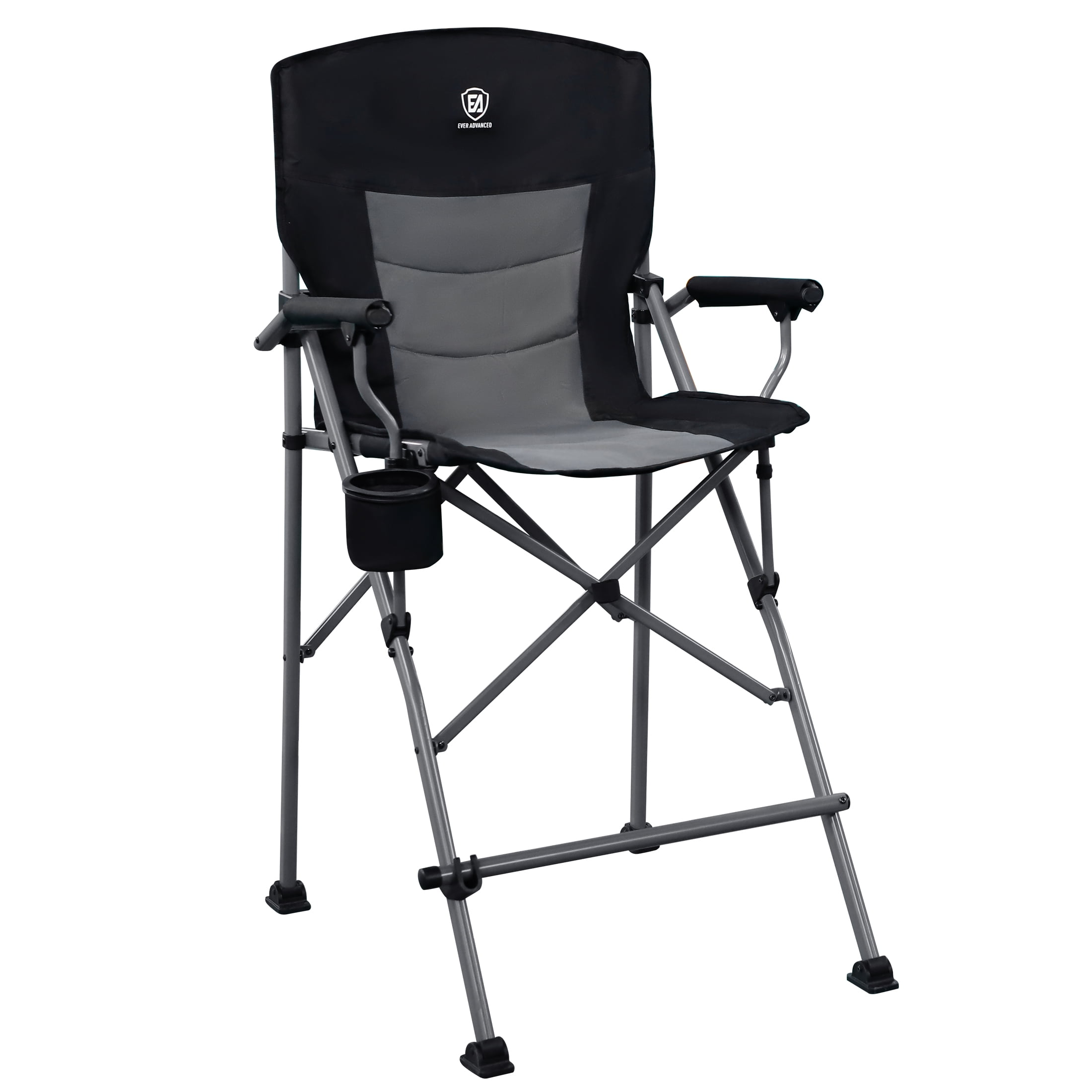 EVER ADVANCED Big Folding Heavy Duty High Back Outdoor Portable