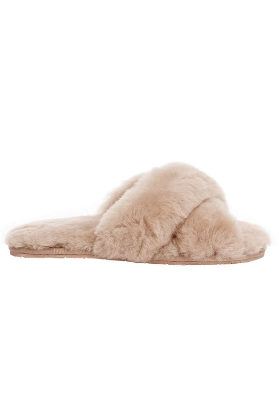 EVER AU Women Dove Crossover Slides - Dawn Pink