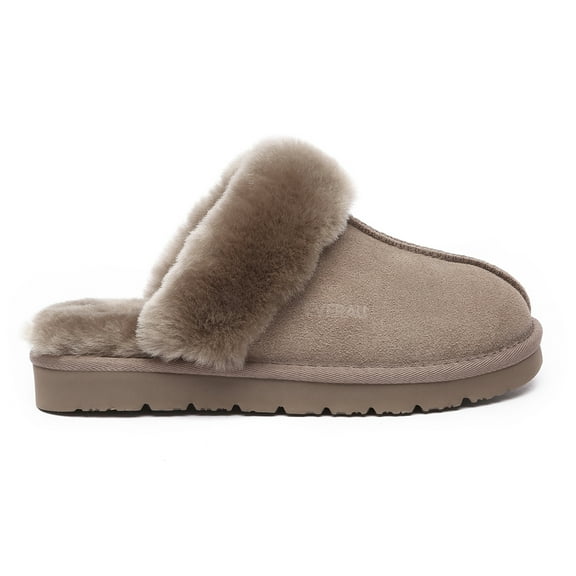 EVER AU Women Raven Slippers - Brown