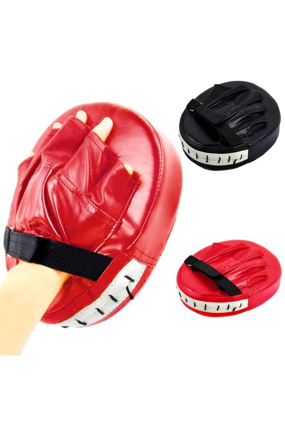Boxing Punch Mitts, Red/Black
