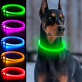 thumbnail image 1 of EVERBETTERUS LED Dog Collar, Light Up Dog Collars,Rechargeable Dog Lights for Night Walking，Universal, Reusable Safety Necklace for Small Medium Large Dogs, 1 of 6