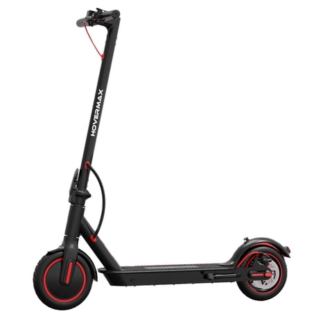 HOVERMAX Electric Scooter 350W Motor Up to 18.6 MPH & 19 Miles, 8.5'' Solid Tires Adults Electric Scooter with APP Control, Foldable