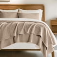 thumbnail image 1 of EVERGRACE Cotton Coverlet Set Full Queen Size 3 Pieces, Lightweight Soft Ribbed Matelassé Bedspread Quilt Set, Cozy Oversized Quilted Bedding Set with 2 Pillow Shams for All Seasons, Urban Taupe, 1 of 8