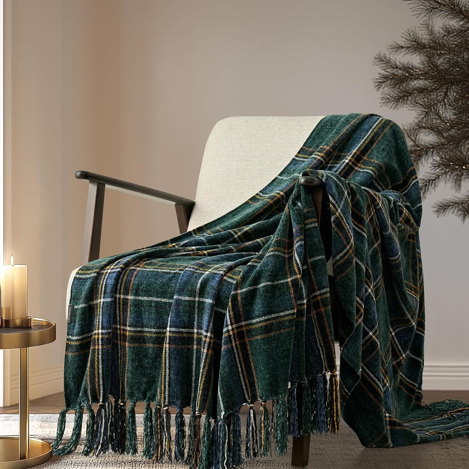Plaid Christmas Green