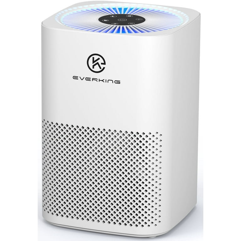 EVERKING Air Purifier for Allergies and Asthma, Desktop HEPA Air Cleaner  for Bedroom, Home & Office 