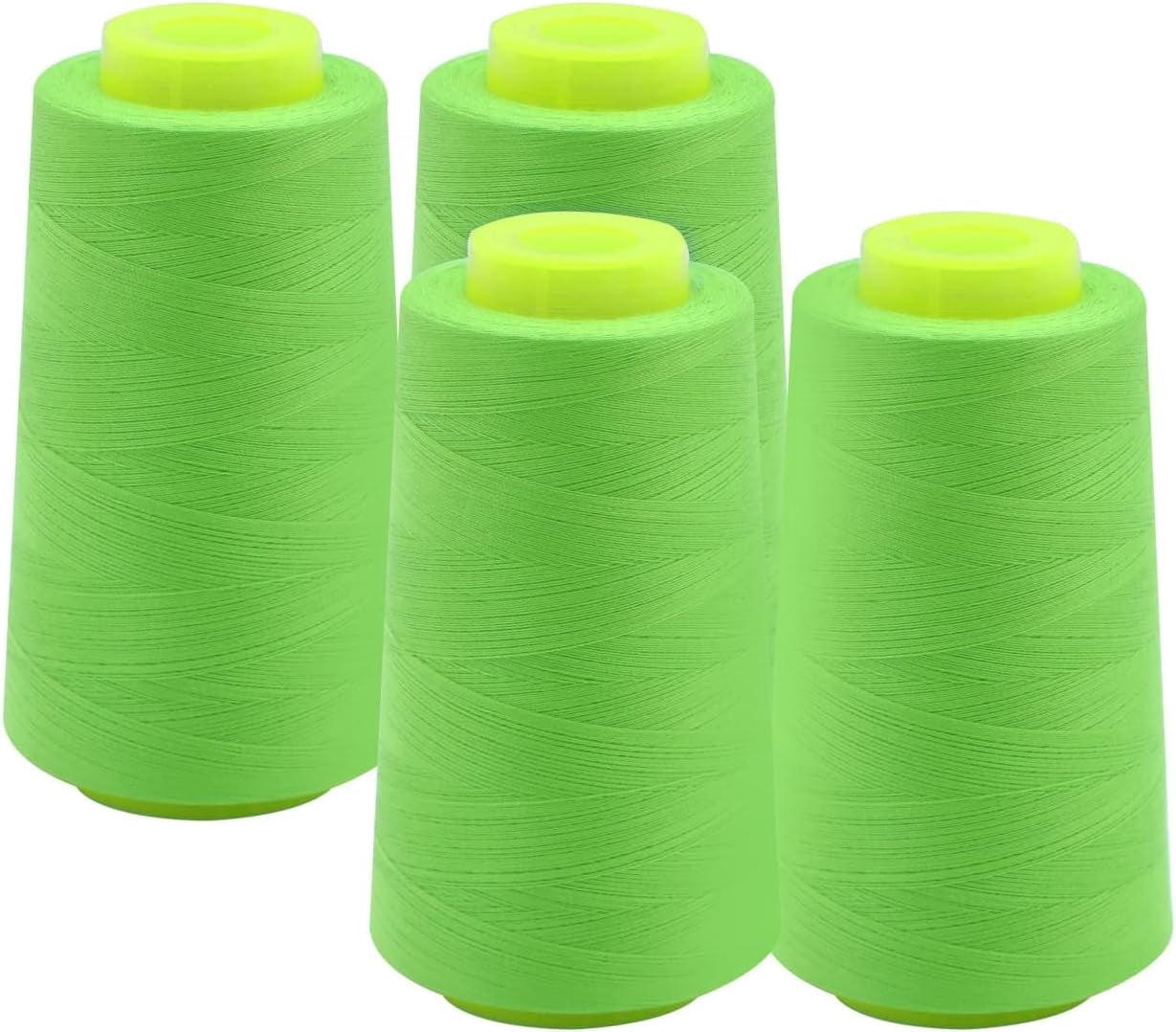 EVERLOCK Serger Thread – 4 Cones, 3000 Yards Each – 40 Weight, 2-Ply ...