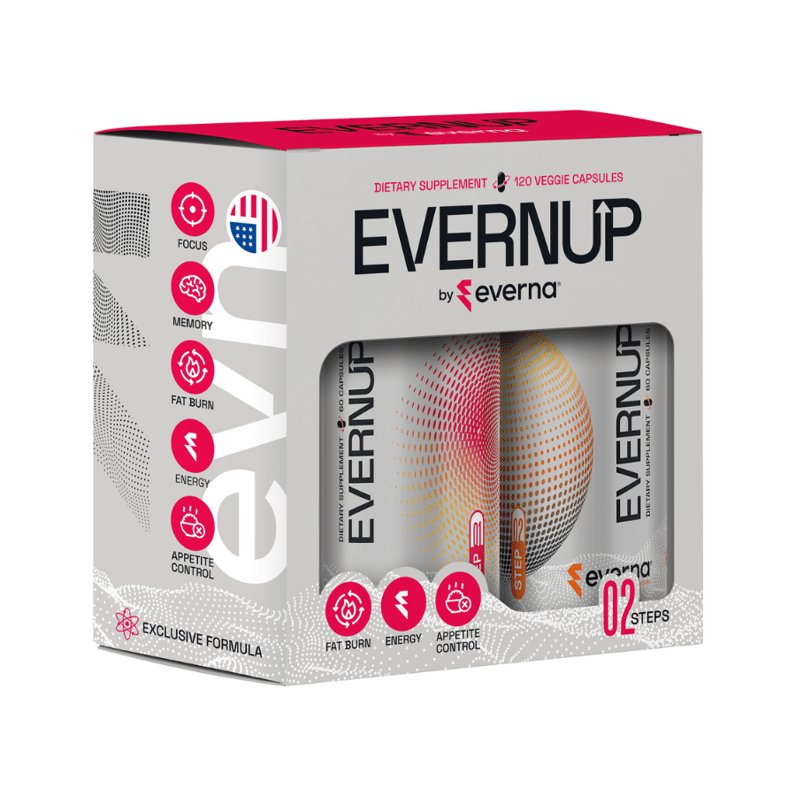 EVERNUP Pack Weight Loss Support Thermogenic, Fat Burning Acetyl LCarnitine & Energy Booster