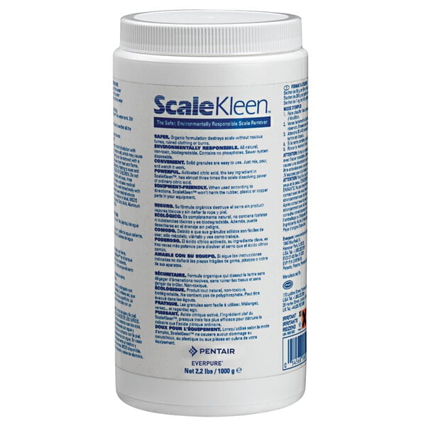 High-Efficiency Descaling Powder for Everpure EV9798-35 Scalekleen 2.2 lb. Extended Service Filter Descaler – Safe, Non-Toxic Citric Acid Solution for Ice Machines, Coffee & Beverage Equipment