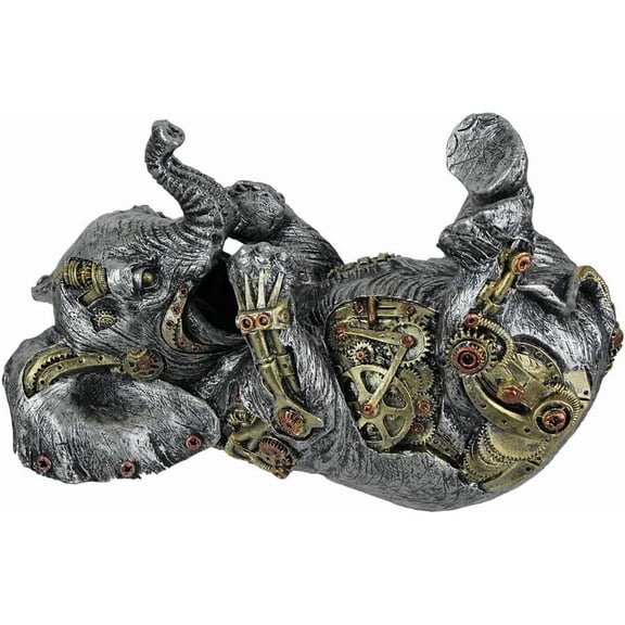 EVERSPRING Steampunk Elephant Kitchen Wine Bottle Holder